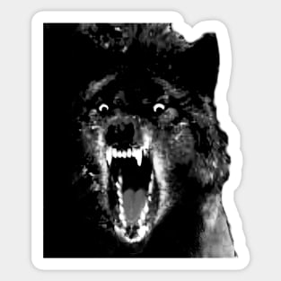 Lone wolf Sticker